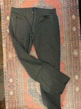 GAP Men's Dark Olive Chino Pants